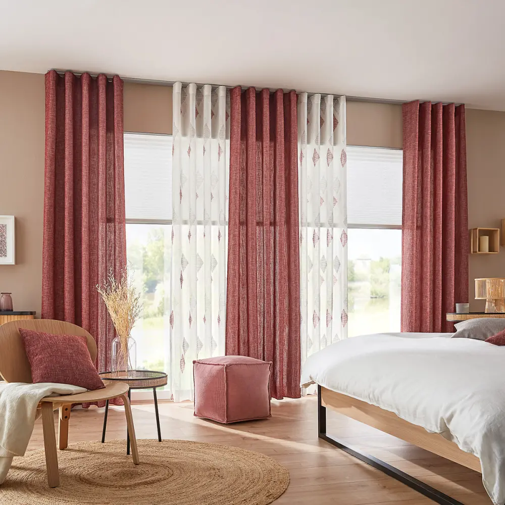 Fensterdeko-Trio für Ihr Schlafzimmer