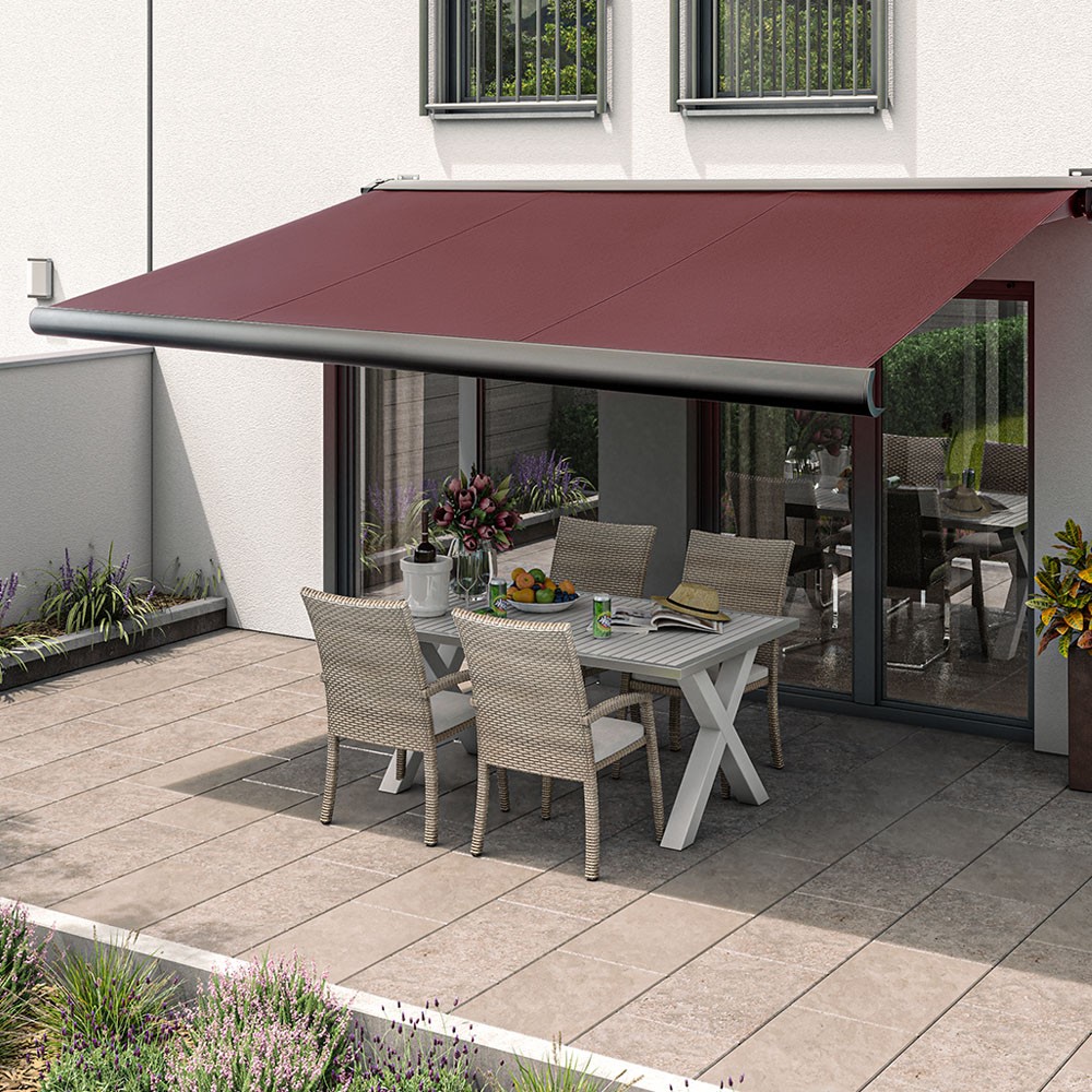 Kassettenmarkise Für Balkon & Terrasse: Wasserdicht, Neigungsverstellbar & Inklusive Kurbel – Perfekter Sonnenschutz Für Draußen