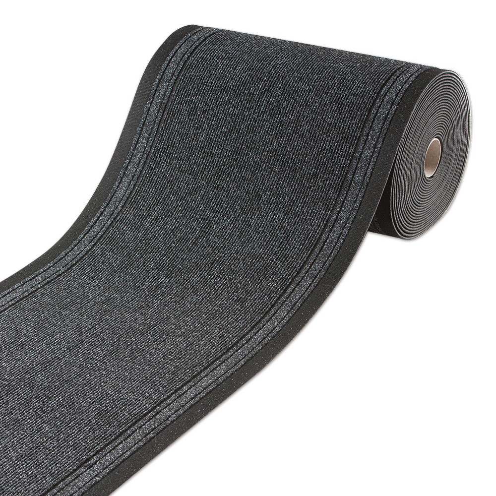 AROGAN Läufermatte Für Eingangsbereich – Waschbar, Rutschfest (61 X 152 Cm, Schwarz) – Perfekt Für Bad & Waschküche